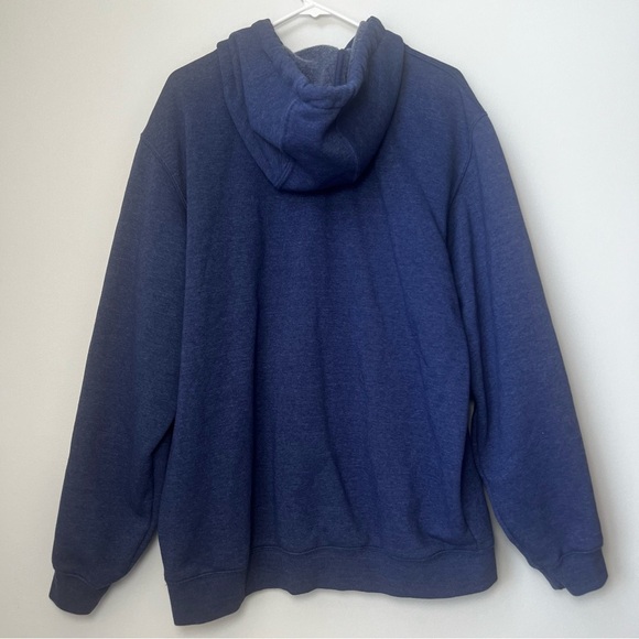 Carhartt Loose Fit Midweight Logo Sleeve Graphic Hooded Sweatshirt Size L - Picture 6 of 10